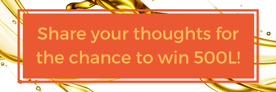 win 500 litres of oil Win heating oil